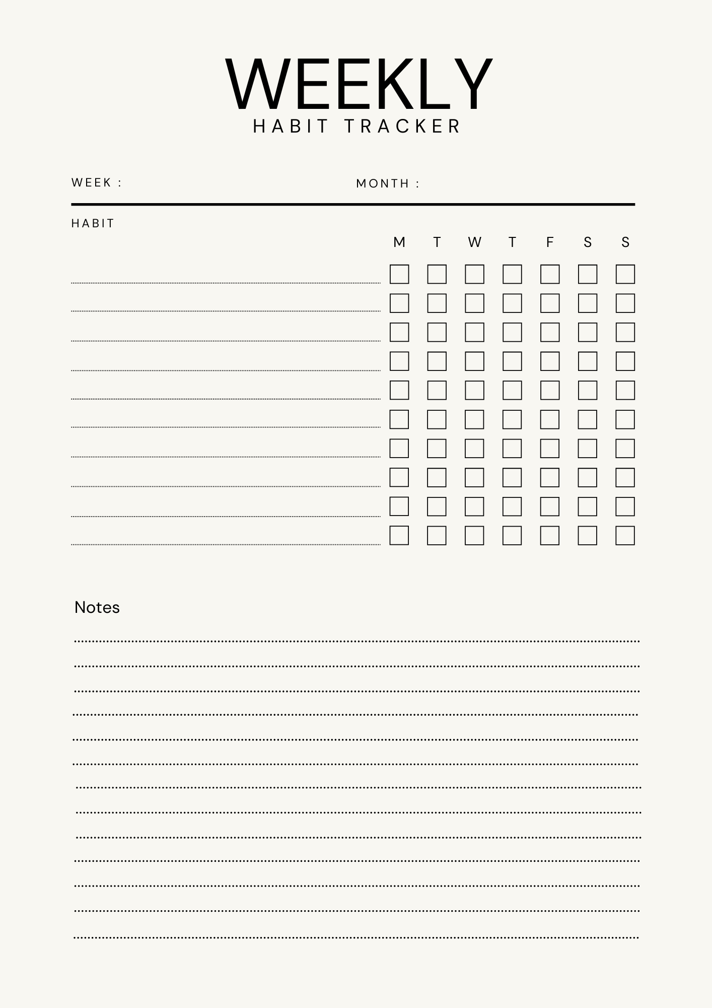 Habit Tracker