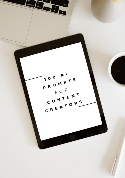 100 AI Prompts For Content Creators