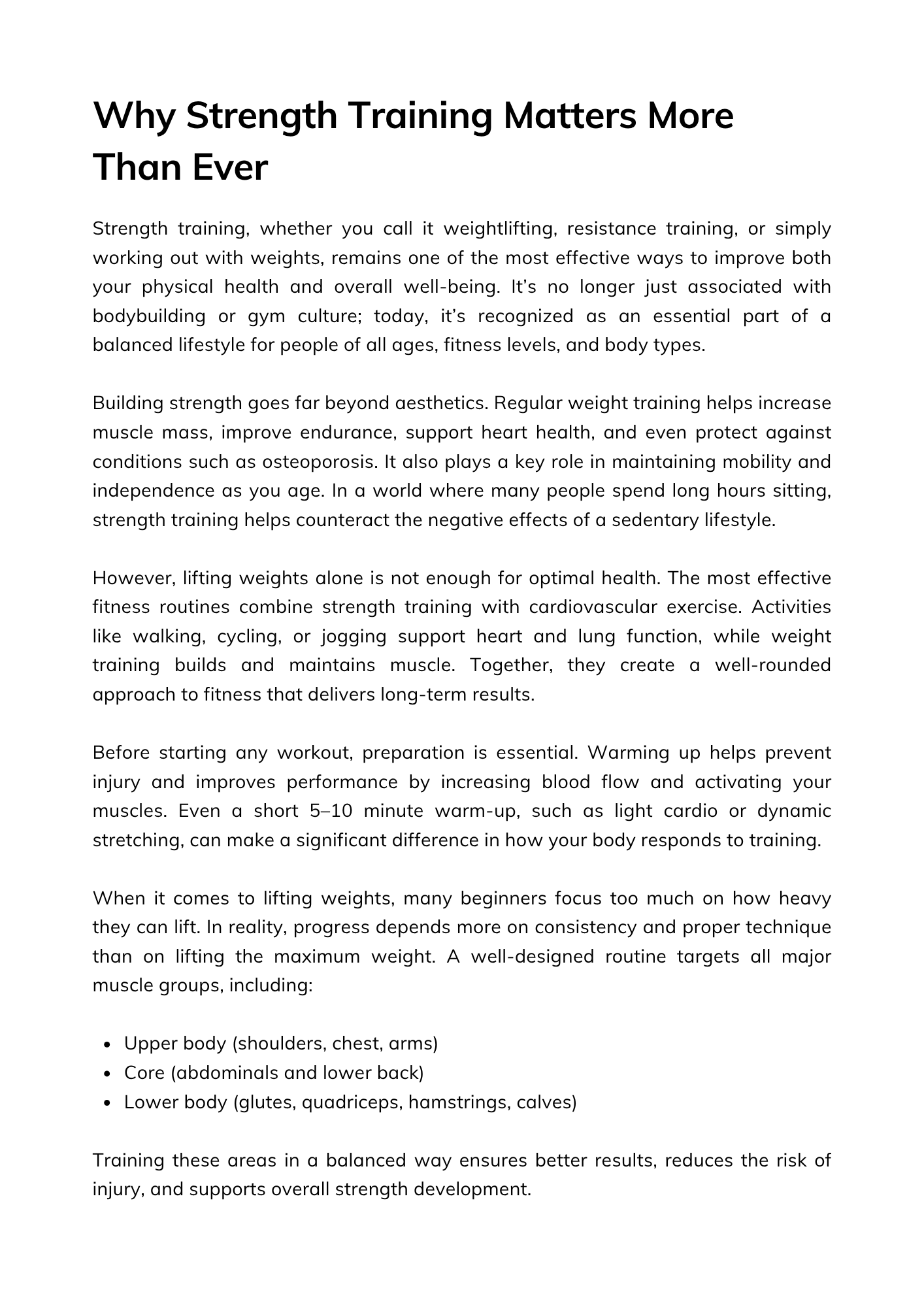 Modern Strength Training eBook