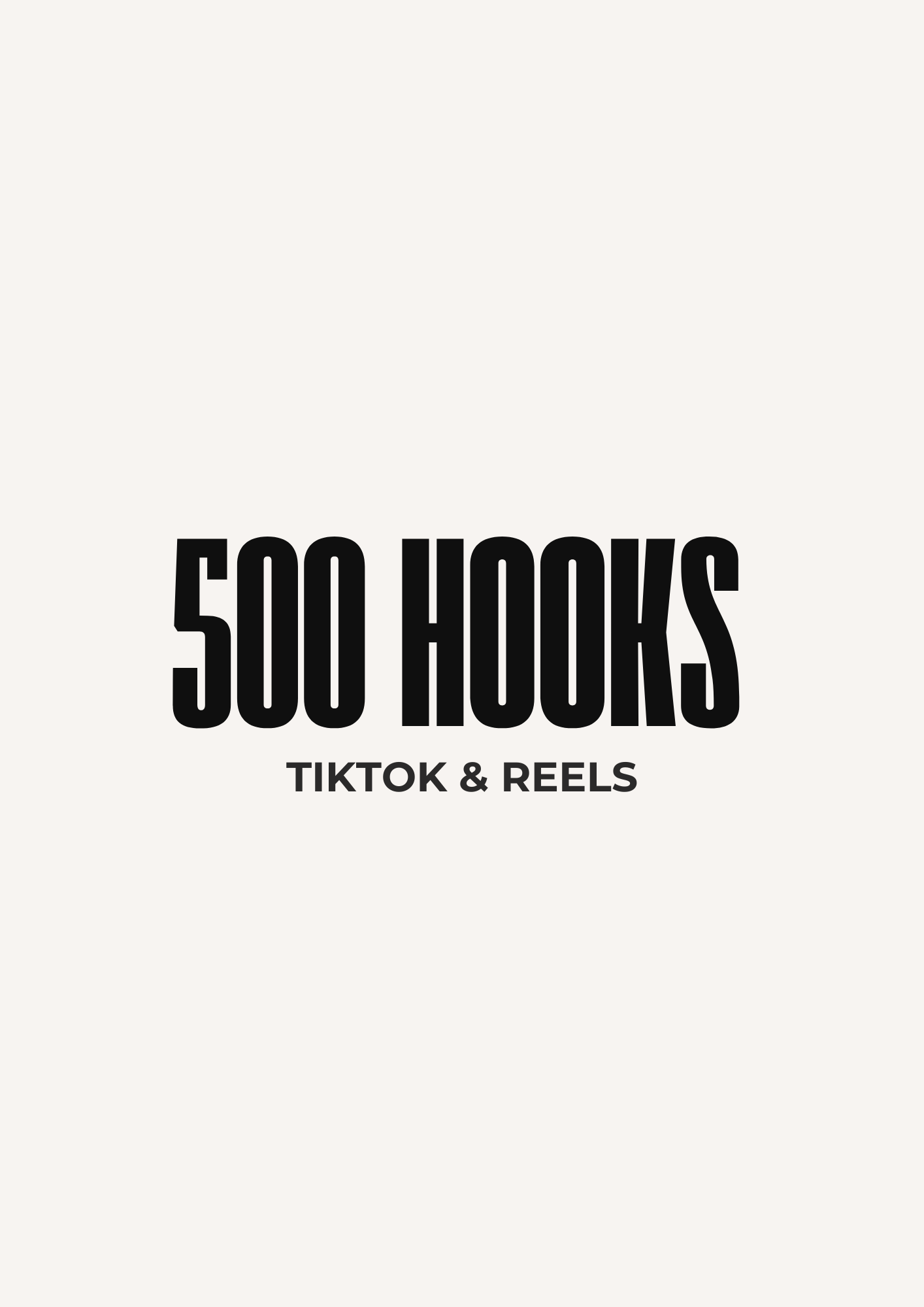 500 Hooks