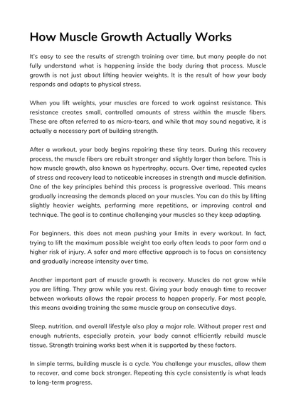 Modern Strength Training eBook