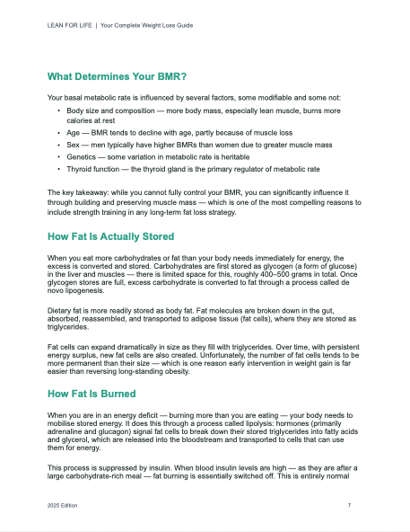 Lean For Life eBook