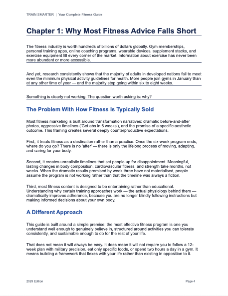 Train Smarter eBook