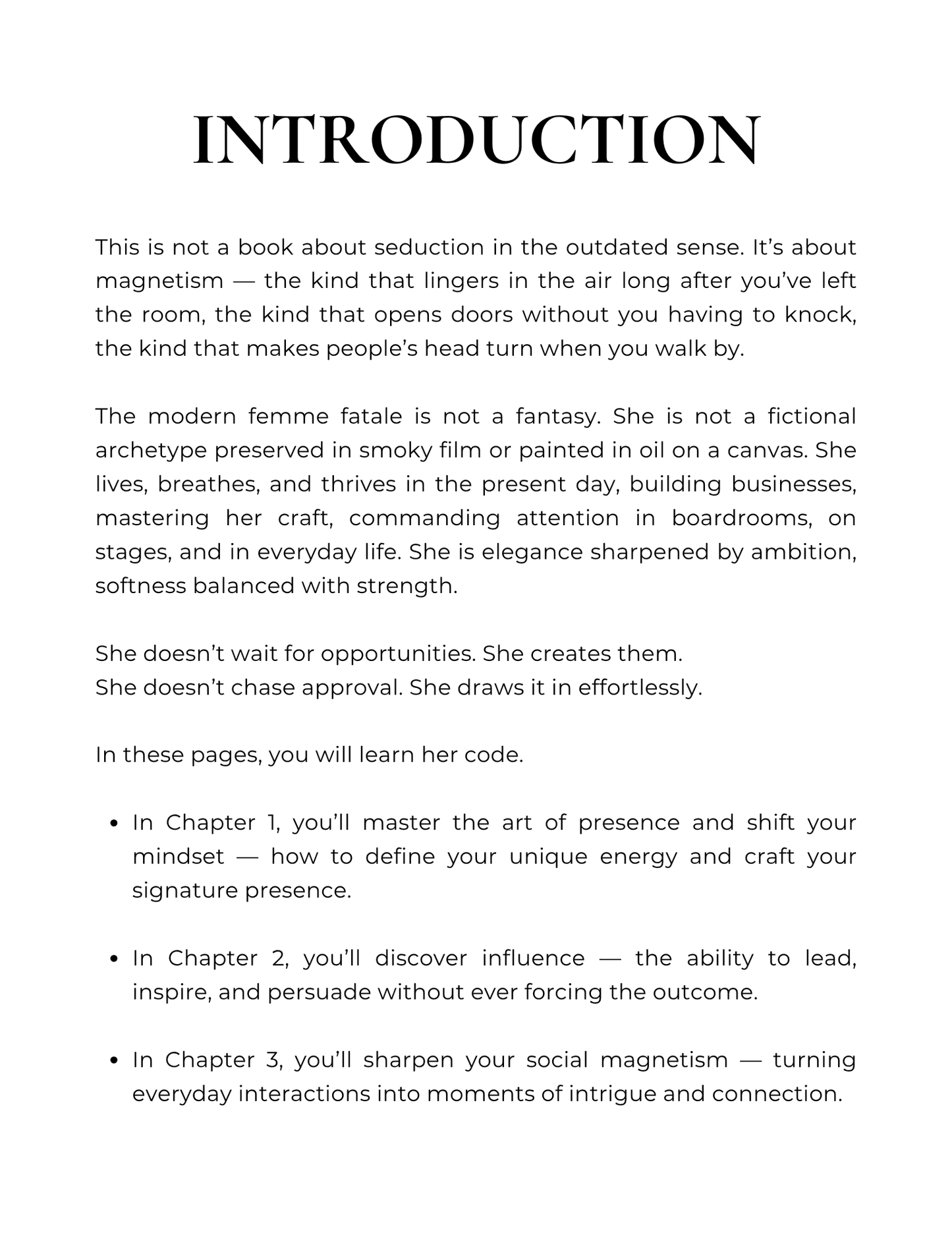 The Modern Femme Fatale eBook