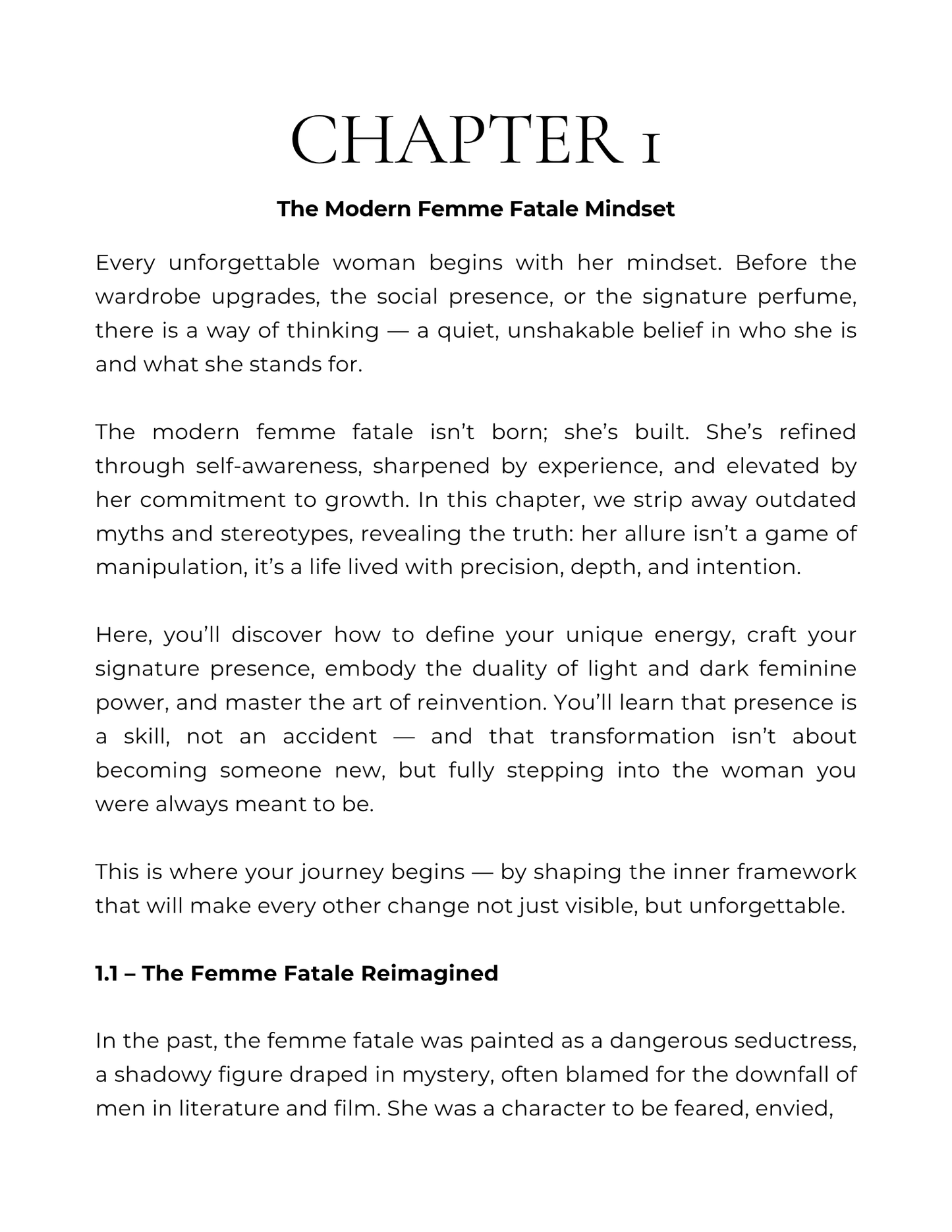 The Modern Femme Fatale eBook